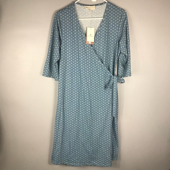 warehouse stripe button midi dress